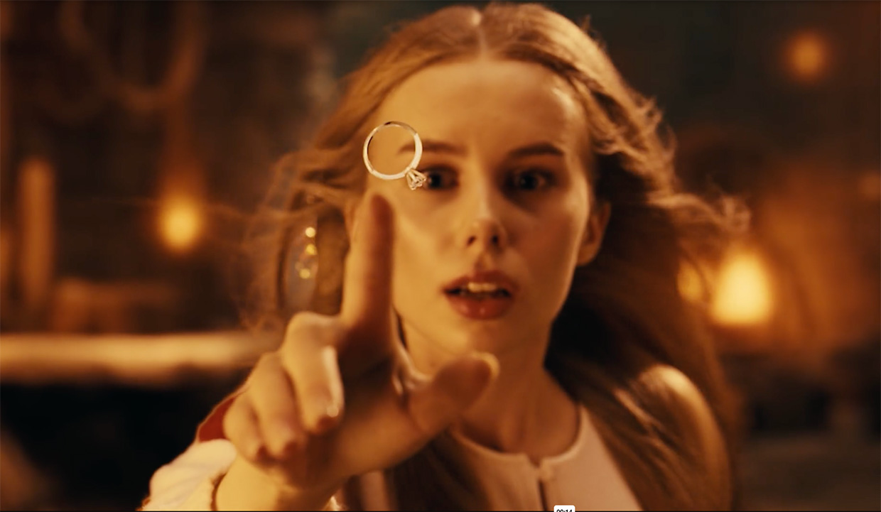 Рекламный ролик для сети «585*ЗОЛОТОЙ»