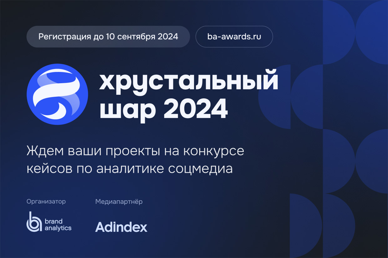 Конкурс «Хрустальный шар» — Интернет-технологии, Москва. Весь рекламный  рынок России 2023/2024