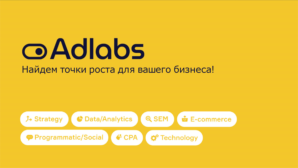 ADLABS — Веб-дизайн, Москва. Весь рекламный рынок России 2023/2024