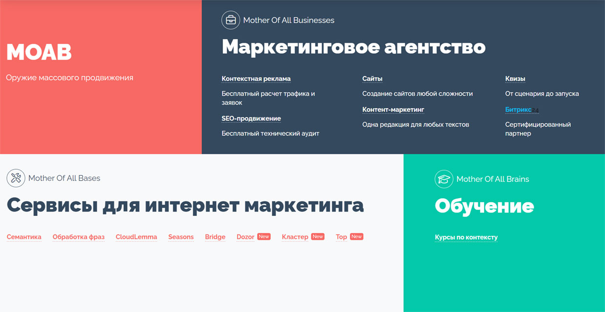 MOAB, ������